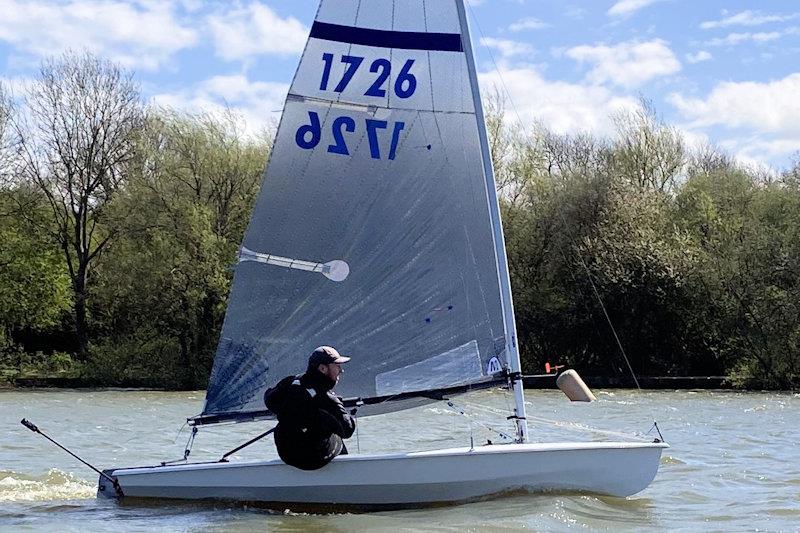 Ian Morgan, overall event winner - Streaker HD Sails Southern Paddle Series at Banbury photo copyright Tim Matthews taken at Banbury Sailing Club and featuring the Streaker class