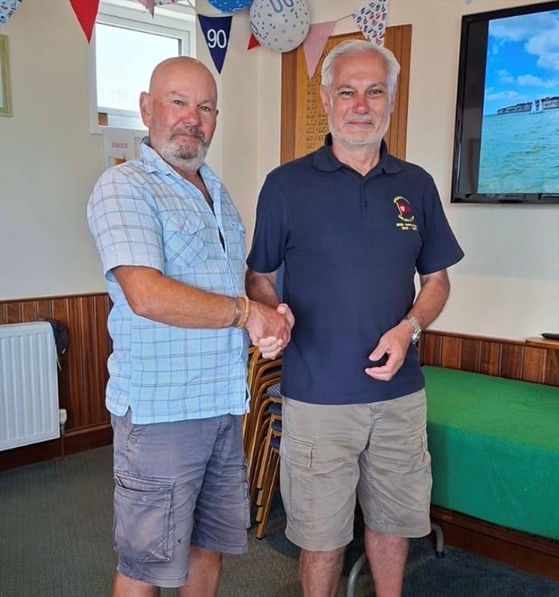 2nd overall Dave Adams - Streaker Open Meeting 2026 photo copyright Simon Field taken at Broadstairs Sailing Club and featuring the Streaker class