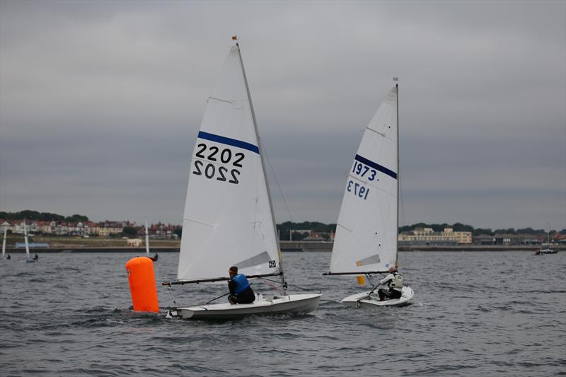 James Sinclair leads Pete Gray in race 2 at the 2026 Noble Marine Streaker Nationals - photo © Phil Lingwood
