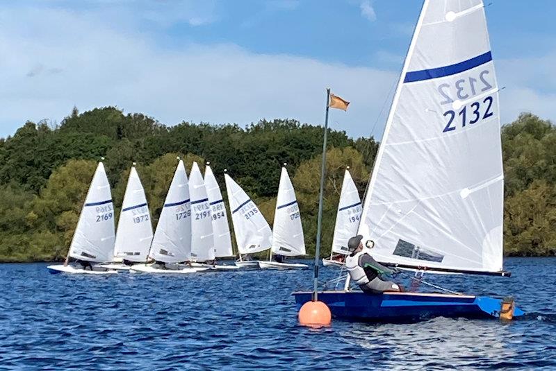 Streaker racing at Burghfield SC photo copyright Peter Blackman taken at Burghfield Sailing Club and featuring the Streaker class