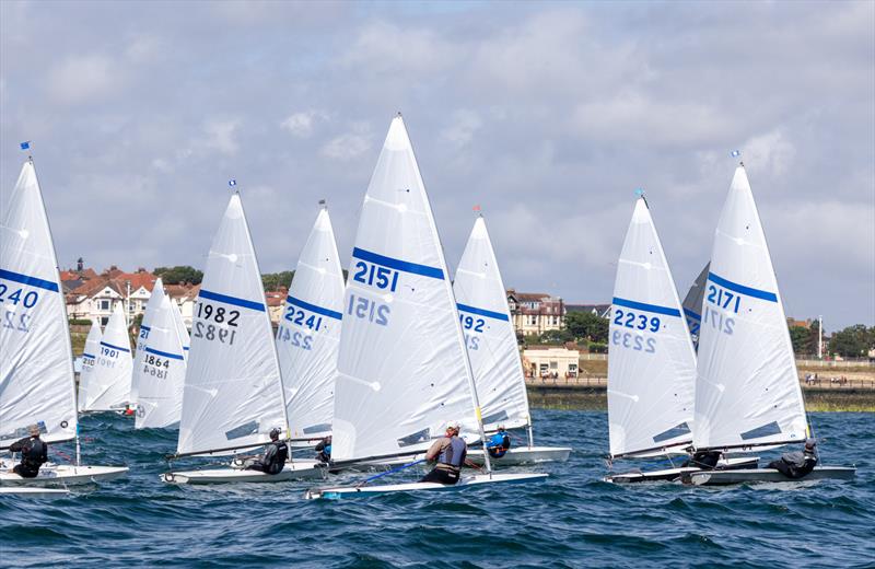 First leg of Race 4 at the 2026 Noble Marine Streaker Nationals photo copyright Michael Oliver taken at Sunderland Yacht Club and featuring the Streaker class