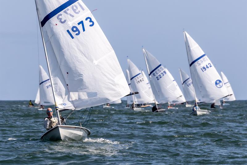 James Sinclair leading race 5 at the 2026 Noble Marine Streaker Nationals photo copyright Michael Oliver taken at Sunderland Yacht Club and featuring the Streaker class