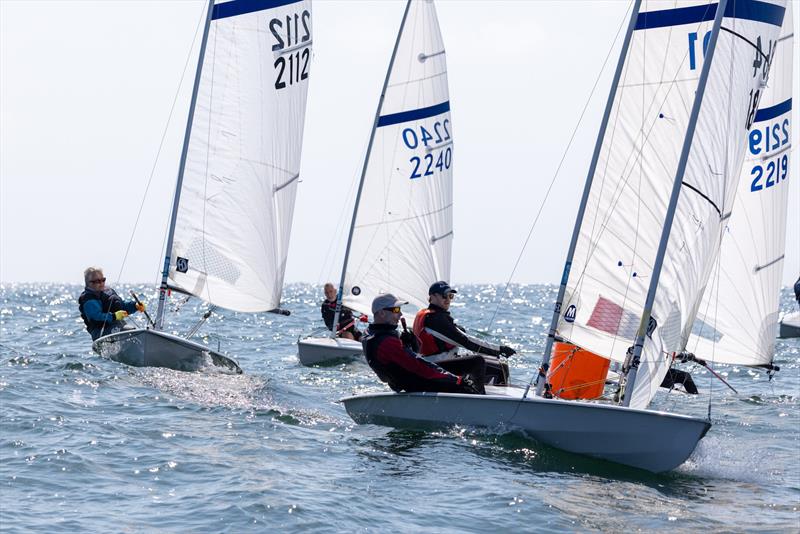 Windward mark on the final day at the 2026 Noble Marine Streaker Nationals photo copyright Michael Oliver taken at Sunderland Yacht Club and featuring the Streaker class