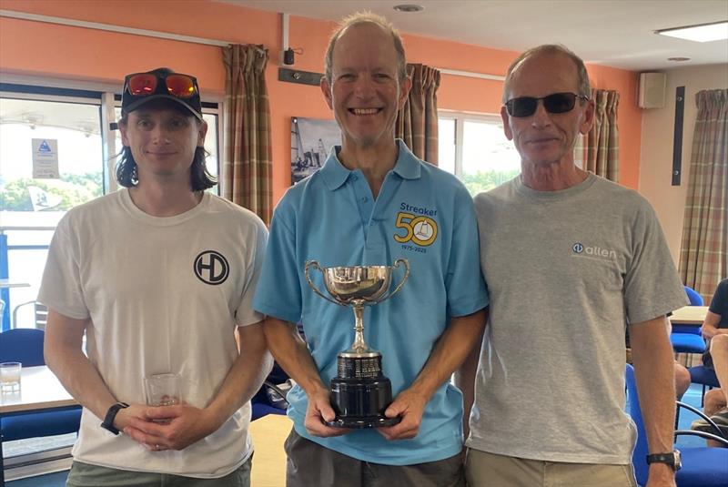 (L-R) James Dawes 3rd, Neil Firth 1st, Duncan Glen 2nd - Streaker Southern Championship at Burghfield - photo © Peter Blackman