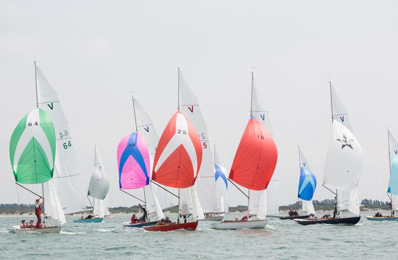 Solent Sunbeam fleet photo copyright Rupert Peace taken at Itchenor Sailing Club and featuring the Sunbeam class