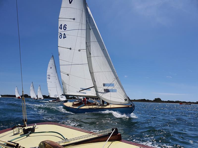 Solent Sunbeam racing on Chichester Harbour photo copyright Gayle Palmer taken at Itchenor Sailing Club and featuring the Sunbeam class