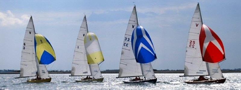 95th anniversary celebrations for the Solent Sunbeam class photo copyright Juliette Leach taken at Itchenor Sailing Club and featuring the Sunbeam class