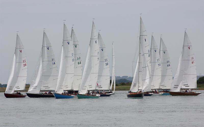 Solent Sunbeams at Itchenor Keelboat Week 2022 photo copyright Kirsty Bang taken at Itchenor Sailing Club and featuring the Sunbeam class