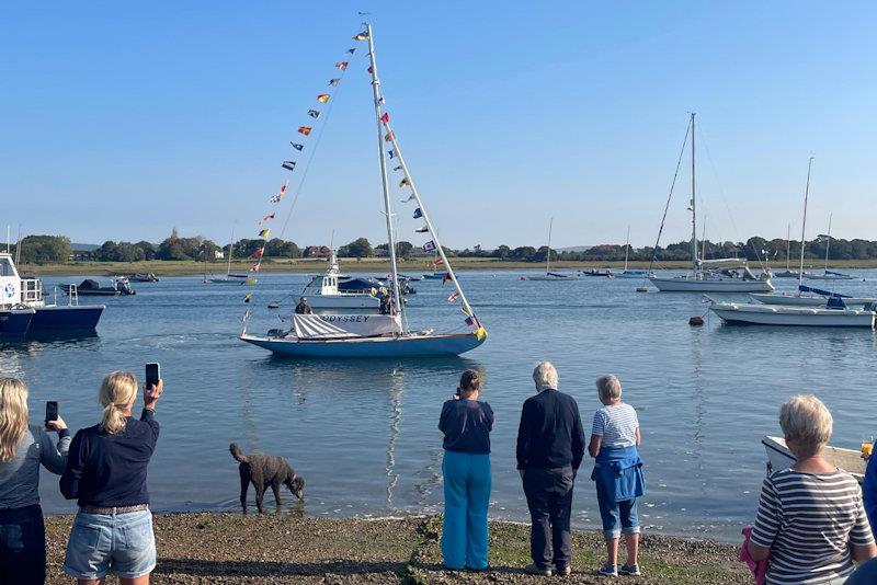 New Solent Sunbeam launched in centenary year photo copyright Harriet Patterson taken at Itchenor Sailing Club and featuring the Sunbeam class