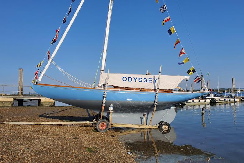 New Solent Sunbeam launched in centenary year photo copyright Gayle Palmer taken at Itchenor Sailing Club and featuring the Sunbeam class