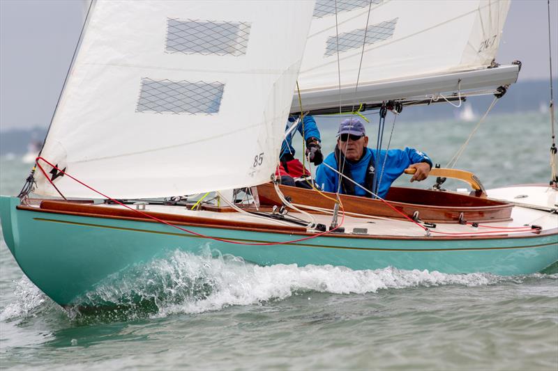 Sunbeam fleet on Day 2 of Cowes Week 2025 photo copyright Martin Augustus / www.sailingimages.co.uk taken at Cowes Combined Clubs and featuring the Sunbeam class