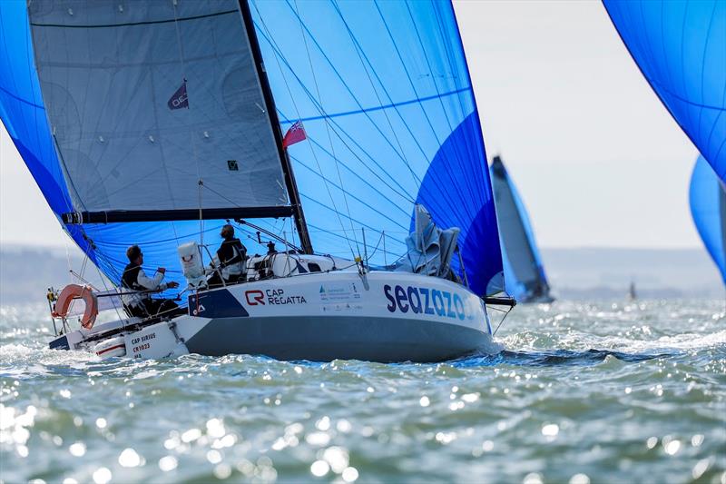 2025 Offshore Double Handed World Championships - Qualifying Race 1 - Christiane Walta & Ivar Elstrodt (NED) - photo © Paul Wyeth / RORC