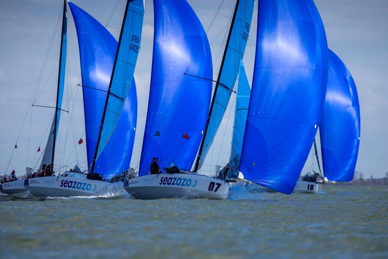 2025 Offshore Double Handed World Championships - Qualifying Race 1 photo copyright Paul Wyeth / RORC taken at Royal Ocean Racing Club and featuring the Sun Fast 30 class