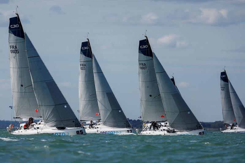 2025 Offshore Double Handed World Championships - Qualifying Race 1 photo copyright Paul Wyeth / RORC taken at Royal Ocean Racing Club and featuring the Sun Fast 30 class