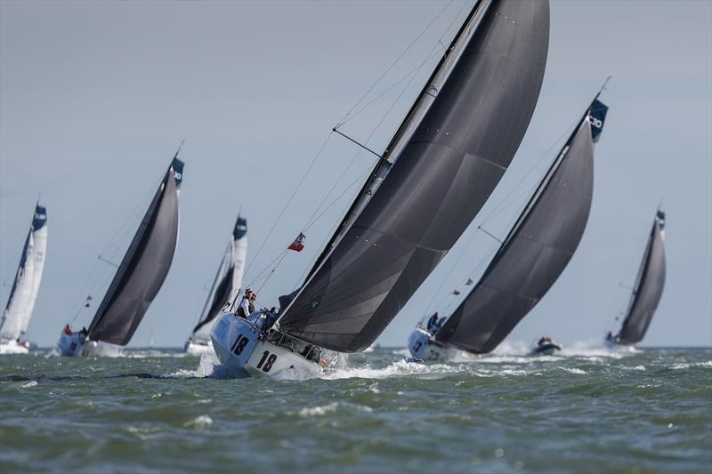 2025 Offshore Double Handed World Championships - Qualifying Race 2 photo copyright Paul Wyeth / RORC taken at Royal Ocean Racing Club and featuring the Sun Fast 30 class