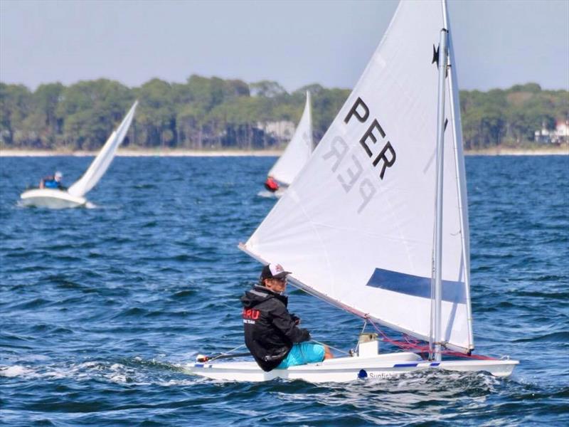 2018 USSCA National Championship at Midwinters photo copyright Susanna Russell taken at St. Andrews Bay Yacht Club and featuring the Sunfish class