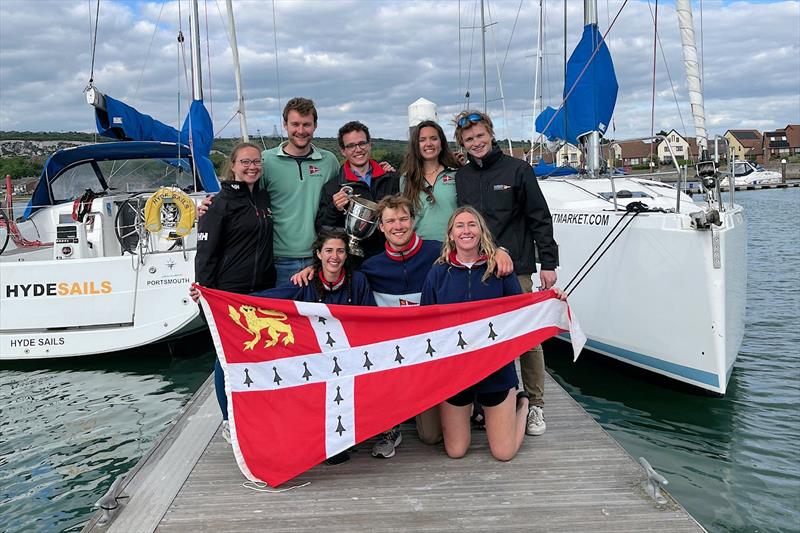 The Winning University of Cambridge team - 2025 YachtsandYachting.com Racing Series Round 3 - photo © Terry Hunt
