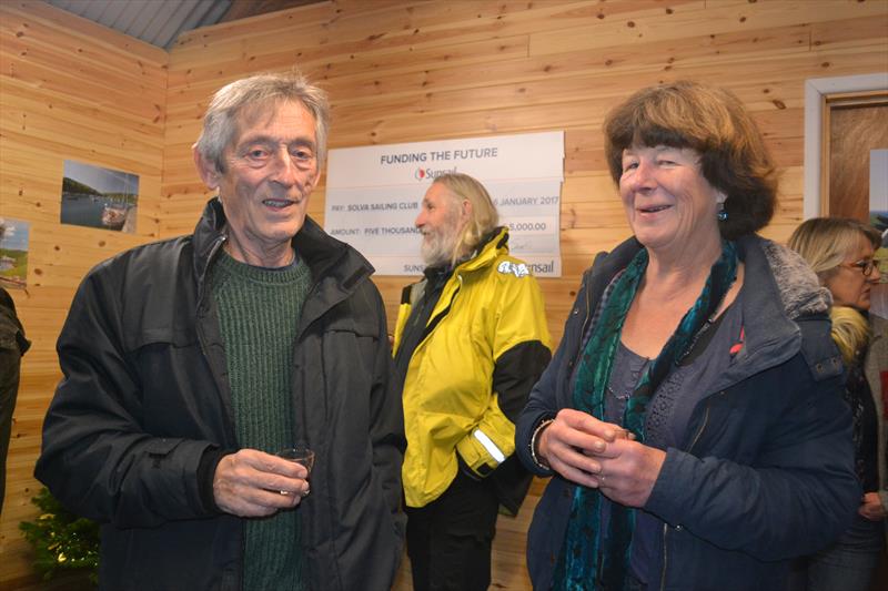 Solva Sailing Club's new changing rooms are officially opened photo copyright Helen Hughes taken at Solva Sailing Club and featuring the  class