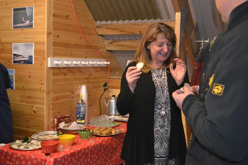 Solva Sailing Club's new changing rooms are officially opened photo copyright Helen Hughes taken at Solva Sailing Club and featuring the  class