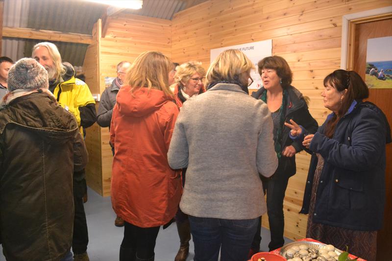 Solva Sailing Club's new changing rooms are officially opened photo copyright Helen Hughes taken at Solva Sailing Club and featuring the  class