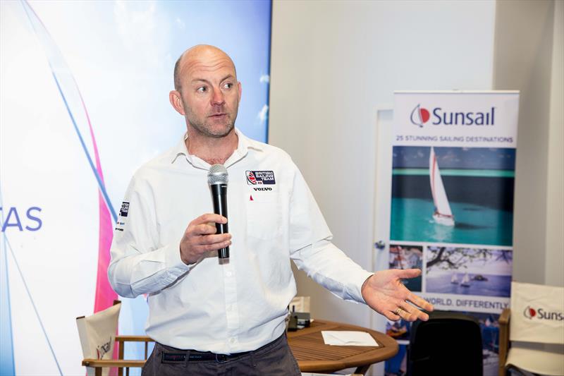 Ian Walker announces the Sunsail Funding the Future winners - photo © Emily Whiting