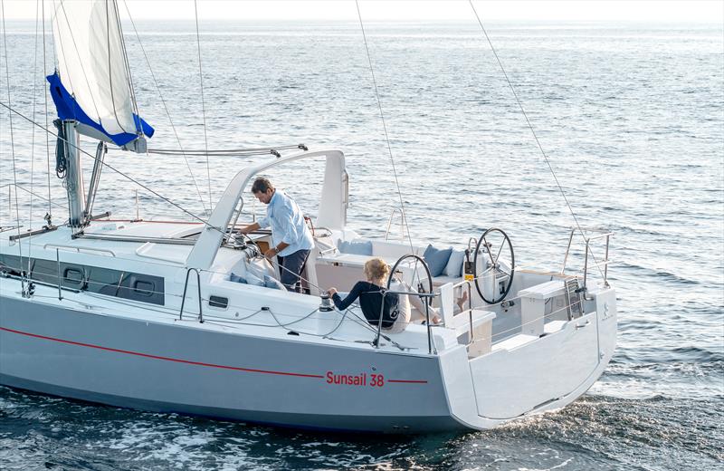 Sunsail 382 (Oceanis 38) photo copyright Nicolas Claris taken at  and featuring the  class