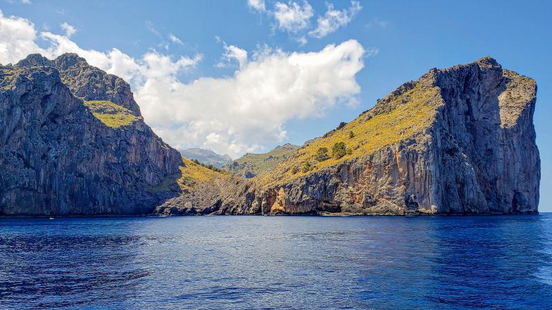 The coast of Mallorca photo copyright Sunsail taken at  and featuring the  class