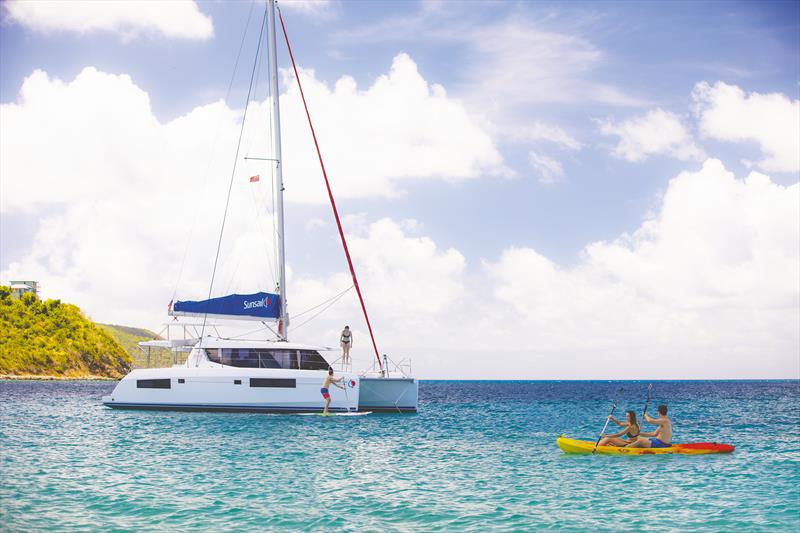 Sunsail in the British Virgin Islands photo copyright Sunsail taken at  and featuring the  class