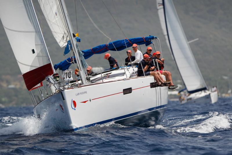 Paul Grundmeijer's Lady Suzanne won the last race today in Bareboat 1 at Antigua Sailing Week photo copyright Paul Wyeth / www.pwpictures.com taken at Antigua Yacht Club and featuring the Sunsail F40 class