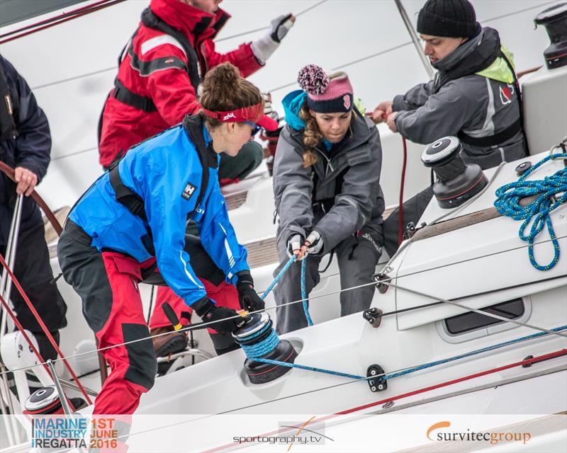 Survitec Marine Industry Regatta 2016 photo copyright Alex Irwin / www.sportography.tv taken at Portsmouth Harbour Yacht Club and featuring the Sunsail F40 class