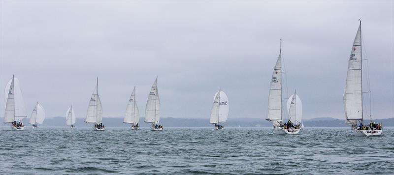 Ian Walker and JMST sailors race in the Survitec Marine Industry Regatta 2016 - photo © Alex Irwin / www.sportography.tv