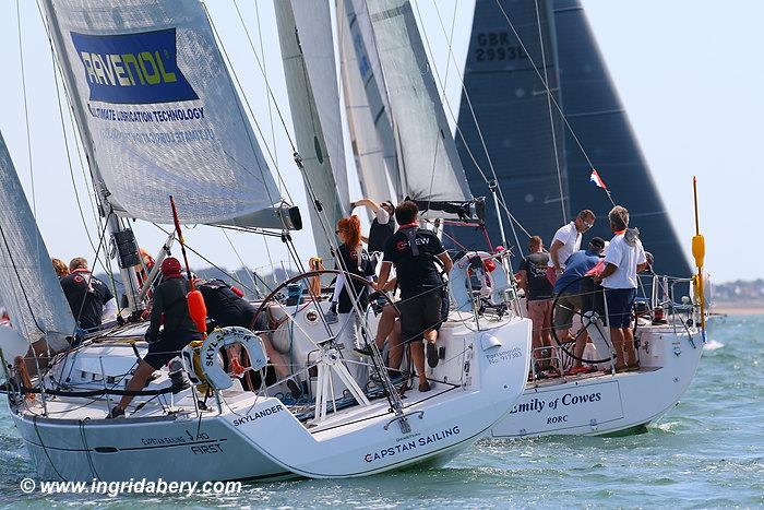 Lendy Cowes Week day 2 photo copyright Ingrid Abery / www.ingridabery.com taken at Cowes Combined Clubs and featuring the Sunsail F40 class