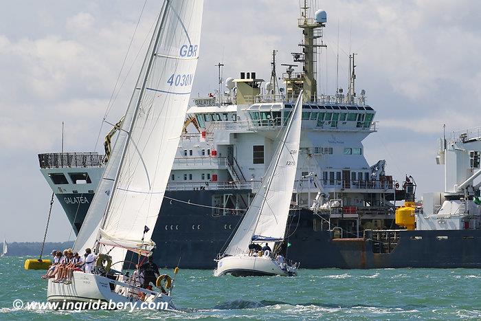 Lendy Cowes Week day 5 photo copyright Ingrid Abery / www.ingridabery.com taken at Cowes Combined Clubs and featuring the Sunsail F40 class