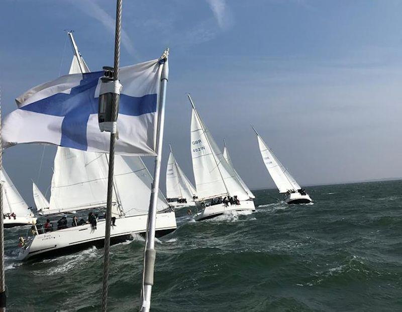BUCS Student Yachting Championships day 1 photo copyright Karen Rawson taken at  and featuring the Sunsail F40 class