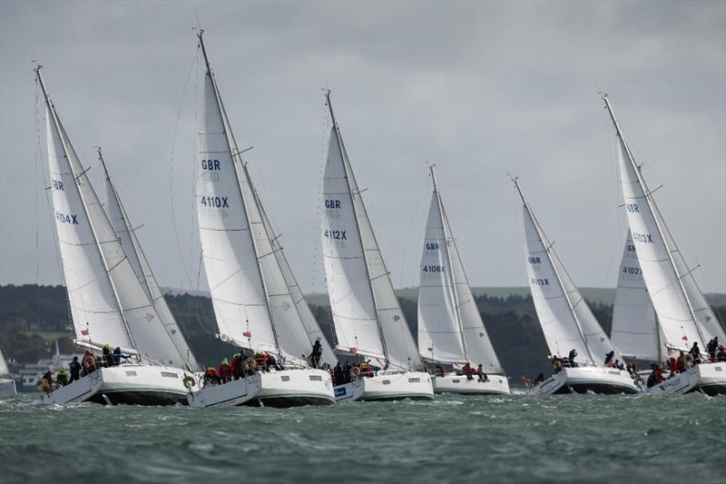Russell-Cooke Silicon Cup Regatta photo copyright Silicon Cup taken at  and featuring the Sunsail F40 class
