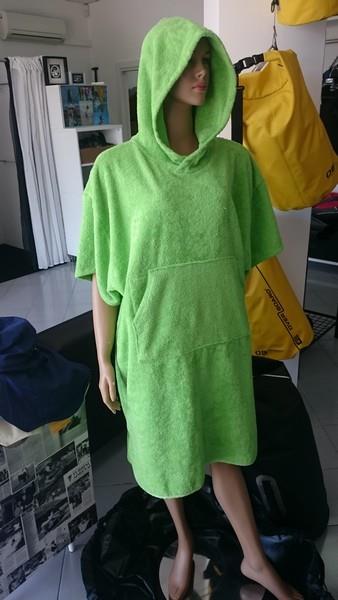 Sandiline poncho in green - front photo copyright Sandiline taken at  and featuring the  class