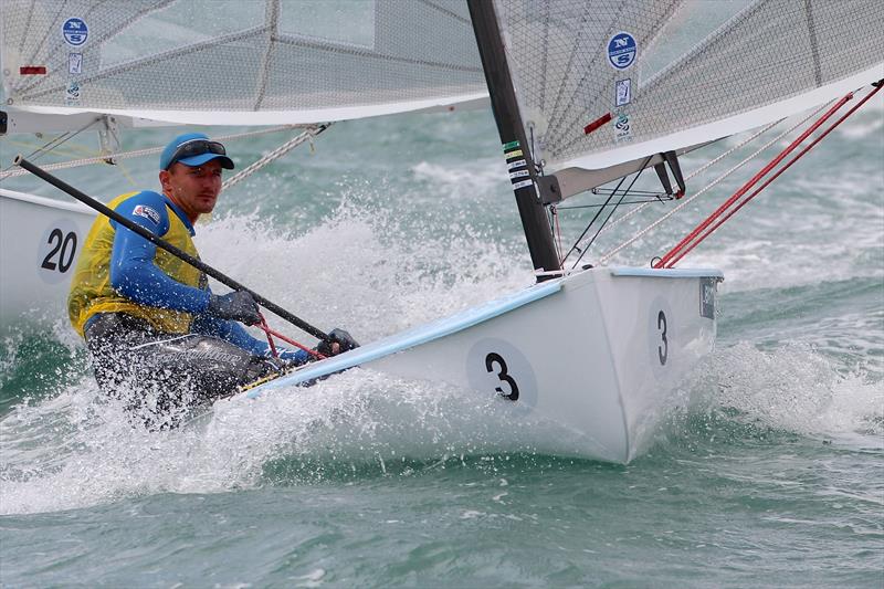 Giles Scott racing his Devoti D-Fantastica Finn - photo © Suntouched Sailboats