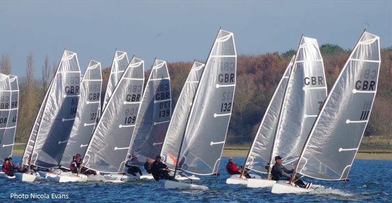 D-Zero racing at Grafham photo copyright Nicola Evans taken at  and featuring the  class