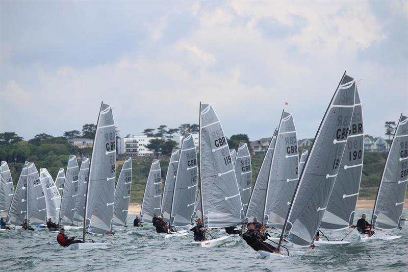 The growing D-Zero fleet photo copyright Sarah Desjonqueres taken at Highcliffe Sailing Club and featuring the  class