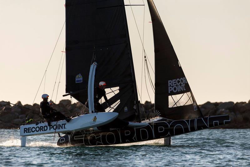 Record Point - Day 1, SuperFoiler Grand Prix Adelaide photo copyright Andrea Francolini / SuperFoilers taken at  and featuring the Superfoiler class