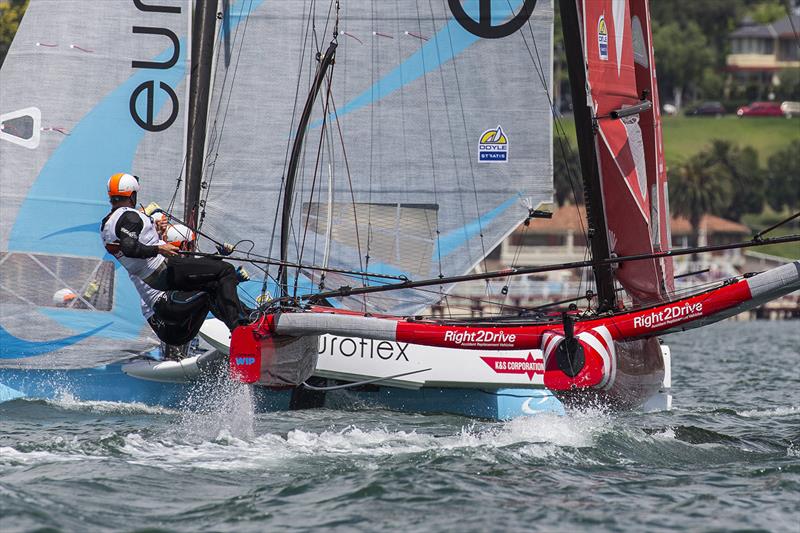 Euroflex had a win on Day One of Round Two of the SuperFoiler Grand Prix - Just photo copyright Andrea Francolini taken at  and featuring the Superfoiler class