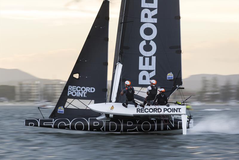 Record Point's best result on the day was a third place in the first of three races photo copyright Andrea Francolini taken at  and featuring the Superfoiler class