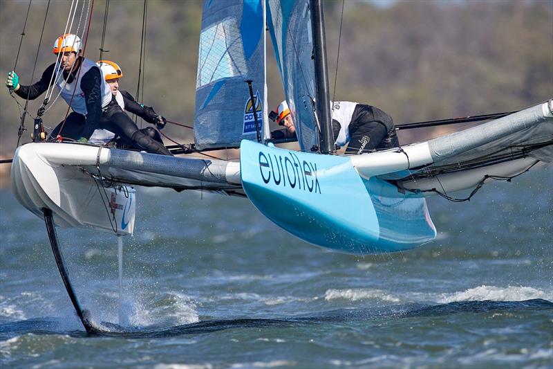 SuperFoiler Grand Prix Leg 3, Gold Coast photo copyright ThMartinez / Sea&C taken at  and featuring the Superfoiler class