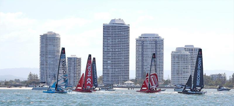 SuperFoiler Grand Prix Leg 3, Gold Coast photo copyright ThMartinez / Sea&C taken at  and featuring the Superfoiler class