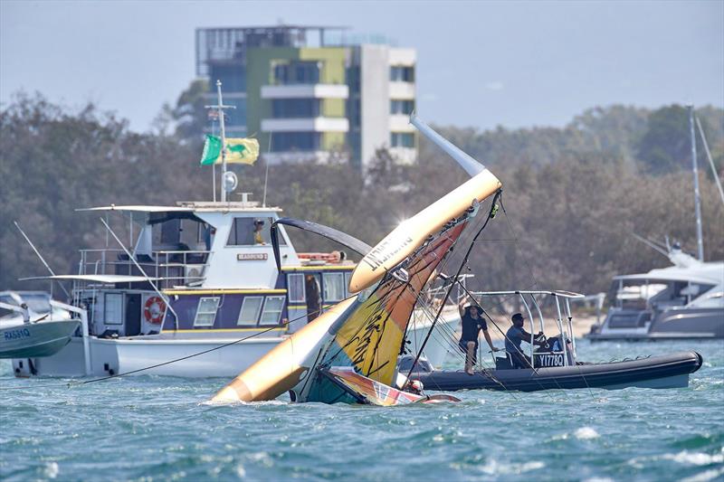 SuperFoiler Grand Prix Leg 3, Gold Coast photo copyright ThMartinez / Sea&C taken at  and featuring the Superfoiler class