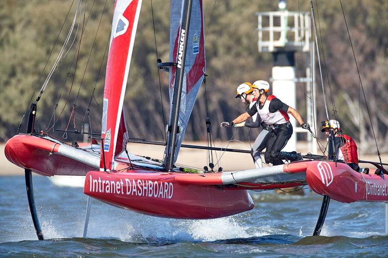 SuperFoiler Grand Prix Leg 3, Gold Coast photo copyright ThMartinez / Sea&C taken at  and featuring the Superfoiler class