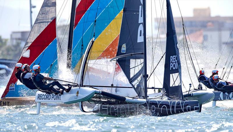 SuperFoiler Grand Prix Leg 3, Gold Coast photo copyright ThMartinez / Sea&C taken at  and featuring the Superfoiler class