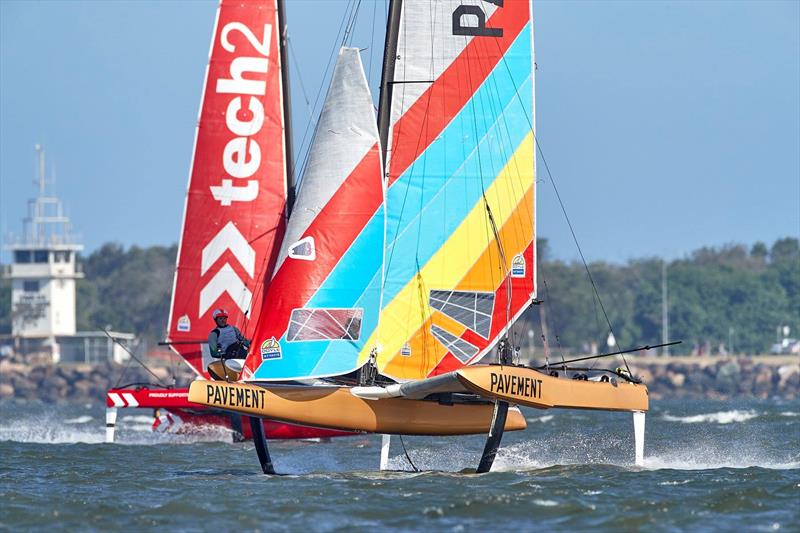 SuperFoiler Grand Prix Leg 3, Gold Coast photo copyright ThMartinez / Sea&C taken at  and featuring the Superfoiler class