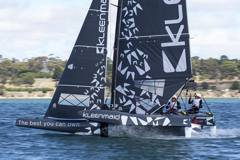 2018 SuperFoiler Grand Prix Geelong photo copyright Andrea Francolini taken at  and featuring the Superfoiler class