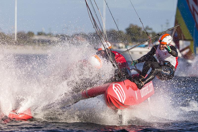 2018 SuperFoiler Grand Prix - Busselton, Western Australia  photo copyright Andrea Francolini taken at Geographe Bay Yacht Club and featuring the Superfoiler class